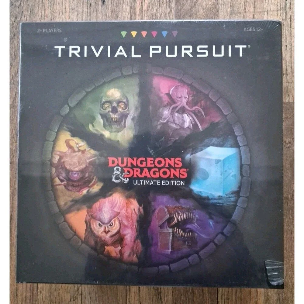 Dungeons Dragons D&D Ultimate Edition Trivial Pursuit Trivia Board Game NEW